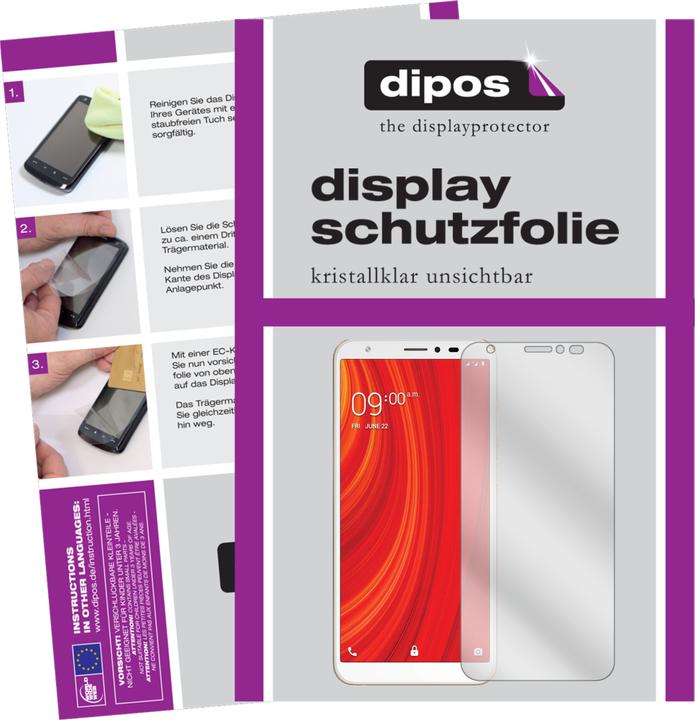 Produktbild Dipos Displayschutzfolie Crystalclear (1 Stück, Lava Z61)
