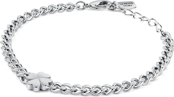 Immagine prodotto La Petite Story Bracciale con foglie dell'amicizia (16 cm, Acciaio inossidabile)