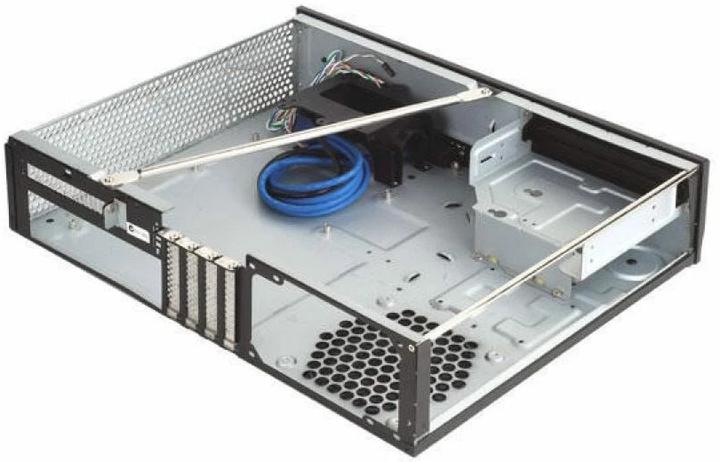 Actual product image Silverstone Milo ML03B (mATX, Mini-ITX)
