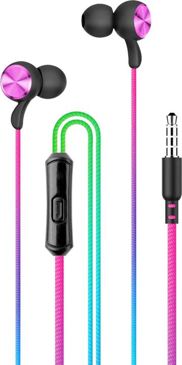 Immagine prodotto Setty auricolari a filo SPD-J-313 arcobaleno (Cablato)