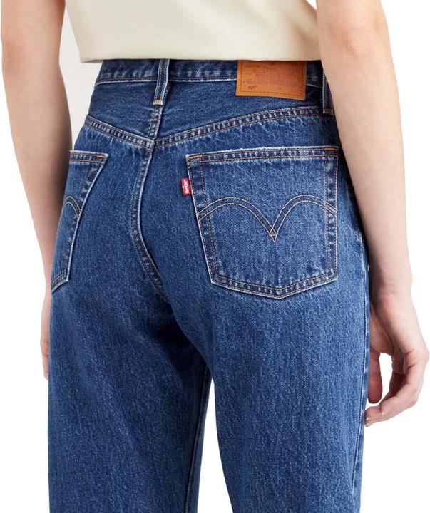 Actual product image Levis Womens/Ladies 501 Cropped Jeans (28)