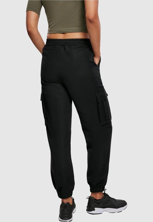 Actual product image Urban Classics Ladies Viscose Twill Cargo Pants (S)