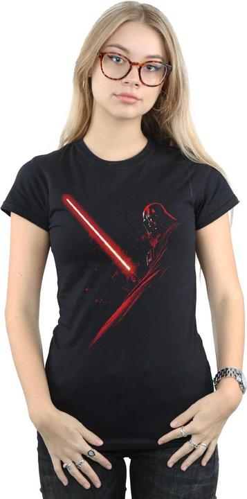 Immagine prodotto Star Wars Darth Vader Lightsaber Maglietta Donna (XL)