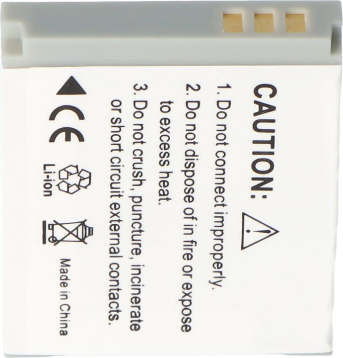 Produktbild AccuCell Akku passend für Canon Powershot SD770 IS, NB-6L (Akku)