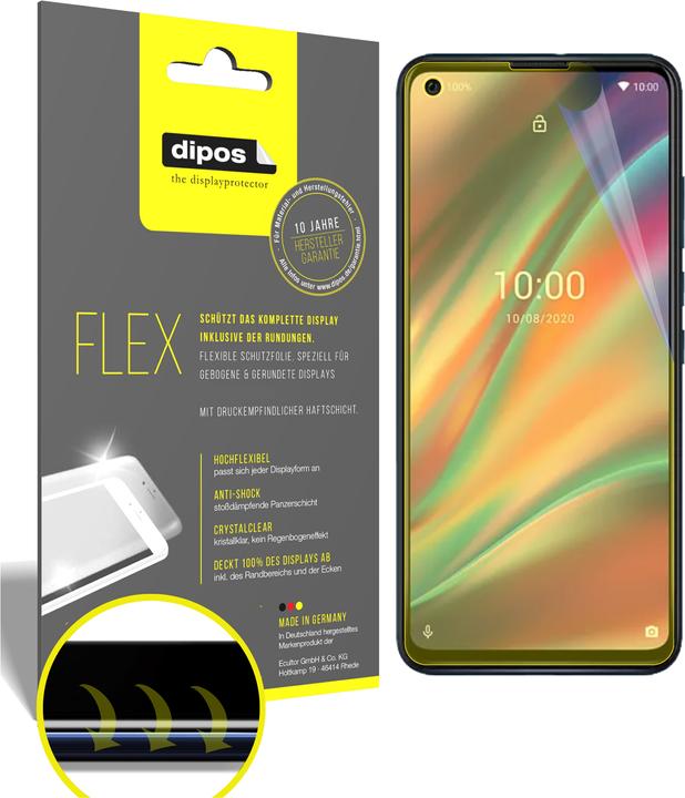 Actual product image Dipos Screen Protector Full-Cover 3D (2 Piece, Wiko View 2, Wiko View, Wiko View 3, Wiko View Go, Wiko View XL)