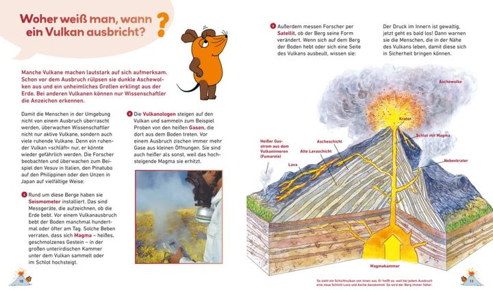 Actual product image Frag doch mal... die Maus!: Vulkane und Erdbeben (German, Sylvia Englert, 2019)