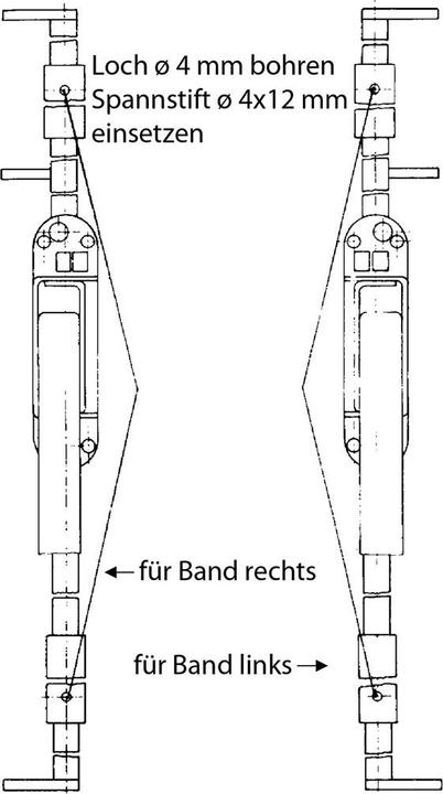 Actual product image Legru Rods for Espagnolette window closures LAGER