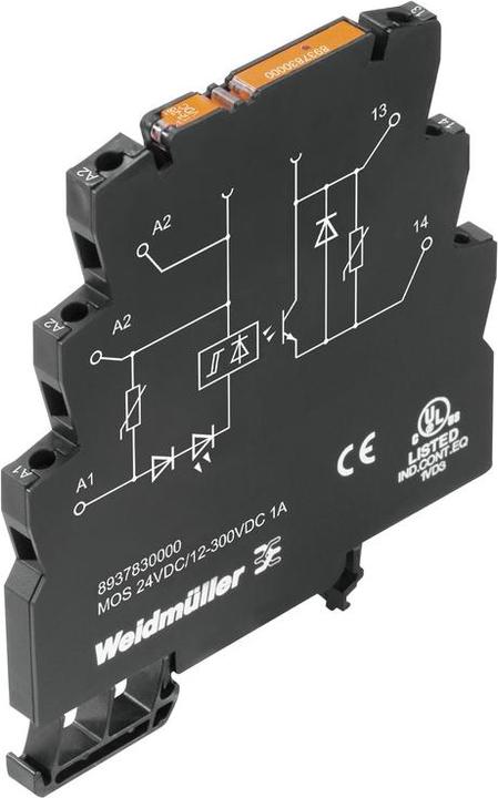 Immagine prodotto Weidmüller Optoaccoppiatore 24V 1A 12-300V Transistor 8937830000