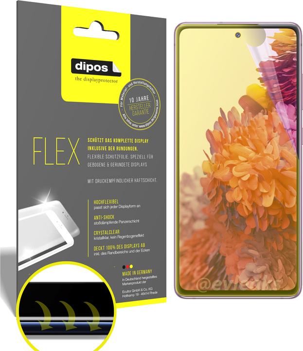 Actual product image Dipos Screen Protector Full-Cover 3D (2 Piece, Samsung Galaxy S20 FE 5G)