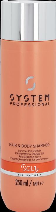 Produktbild System Professional Solar - Hair & Body Shampoo (250 ml, Flüssiges Shampoo)