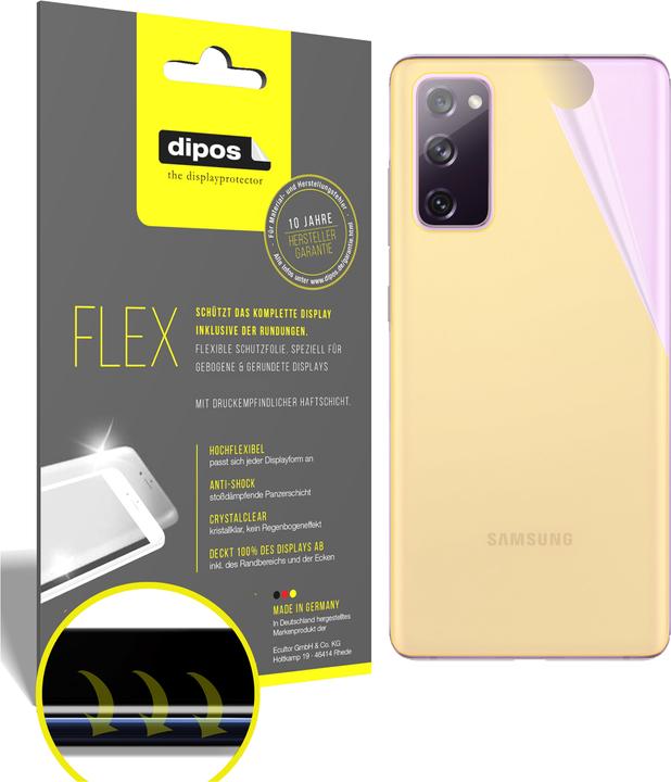 Immagine prodotto Dipos Pellicola Protettiva Full-Cover 3D (2 Pezzo/i, Samsung Galaxy S20 FE 5G)