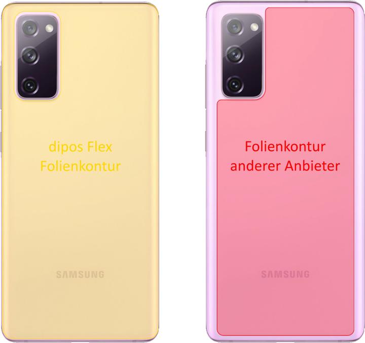 Immagine prodotto Dipos Pellicola Protettiva Full-Cover 3D (2 Pezzo/i, Samsung Galaxy S20 FE 5G)