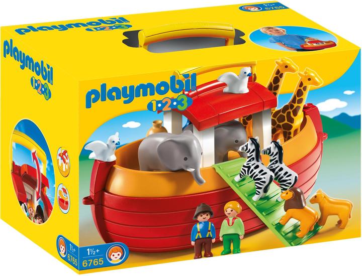 Image du produit Playmobil Mon arche de Noé à emporter (6765, Playmobil 1.2.3)
