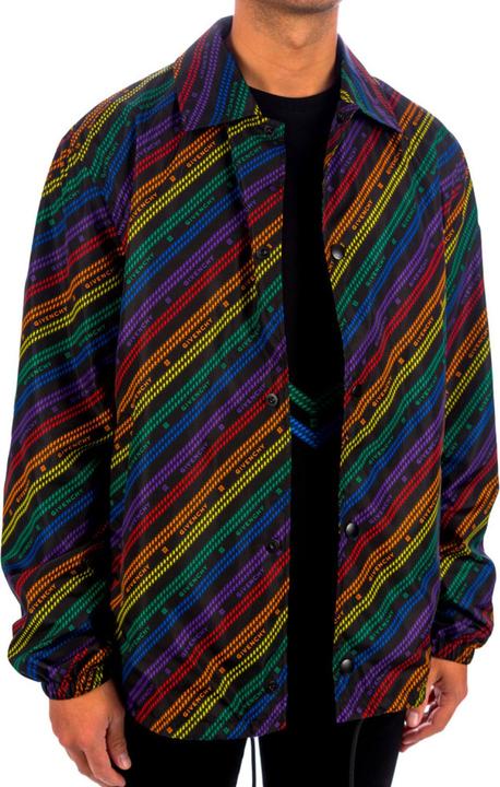 Actual product image Givenchy Rainbow Chain Nylon Jacket (50)