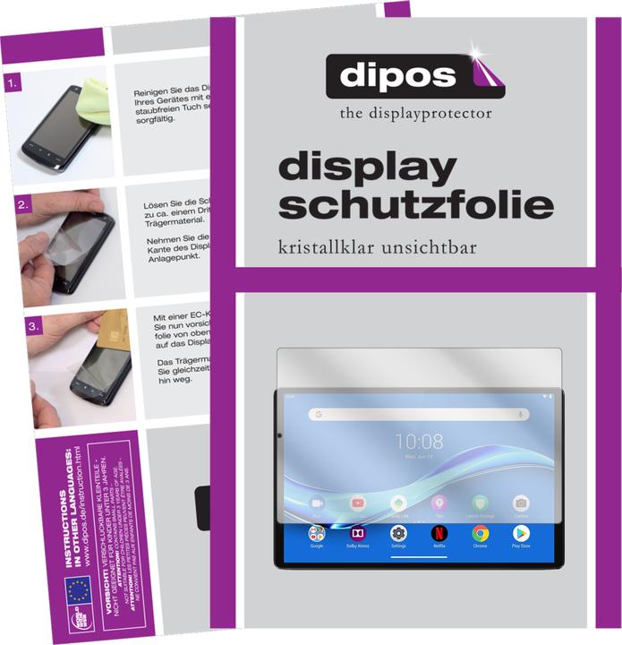 Actual product image Dipos Screen Protector Crystalclear (2 Piece, Lenovo Tab M10 FHD Plus (2nd Gen))