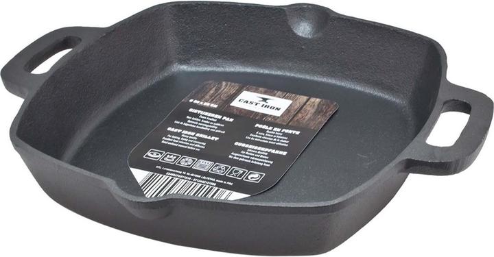 Productafbeelding H&H No Name IJzeren pan met handvat (25 cm, Koekenpan, Gietijzer)