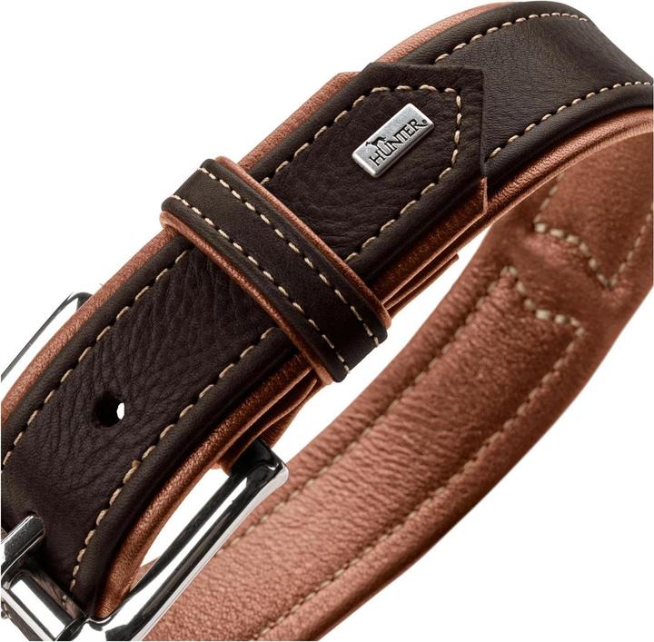 Produktbild Hunter Halsband Canadian Up für Hunde Schwarz M/L (M, L, Hund, Allgemein)