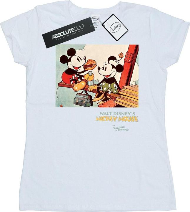 Disney Mickey Mouse Building A Building TShirt (M)