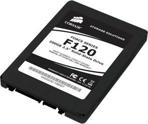 Produktbild Corsair Force Series F120 SSD MLC, 2.5 Zoll, 120GB, SATA-II (0.12 TB, 2.5")