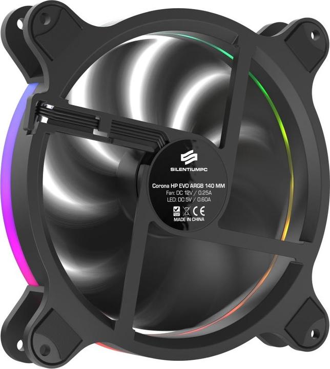 Produktbild Silentium PC Corona HP Evo ARGB 140 mm (140 mm, 1 x)