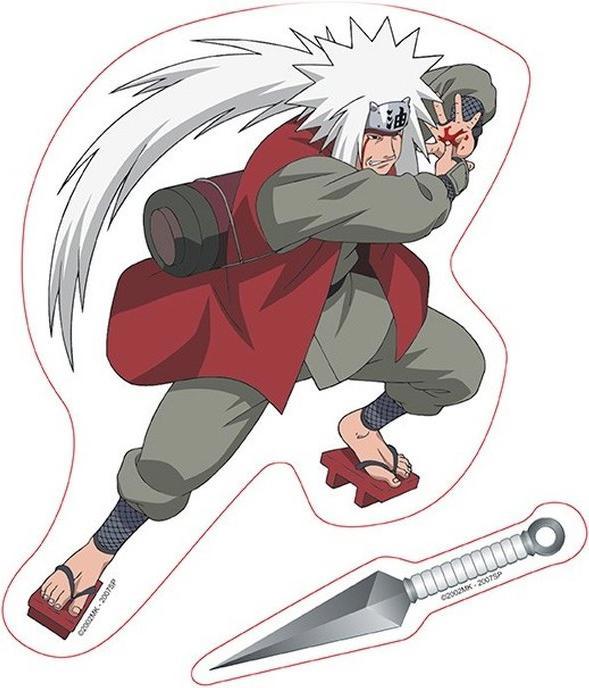 Immagine prodotto GED Set Adesivi Naruto - 2 Fogli 16x11 cm (Naruto/Jiraiya)