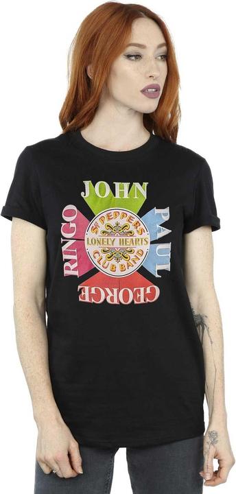 Image du produit The Beatles T-Shirt unisexe adulte Sgt Pepper Drum Names (XXL)