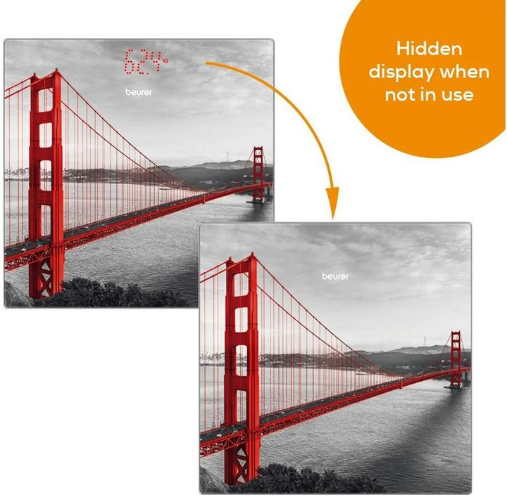 Immagine prodotto Beurer Scala di vetro GS 215 San Francisco (180 kg)