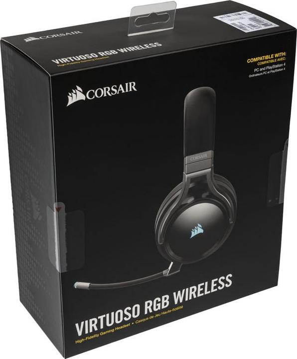 Image du produit Corsair Virtuoso Wireless Carbon (Sans fil)