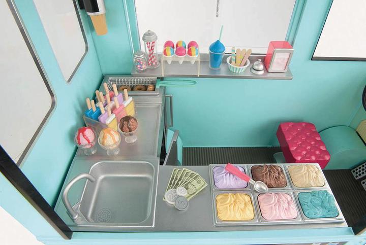 Actual product image Our Generation Ice cream cart