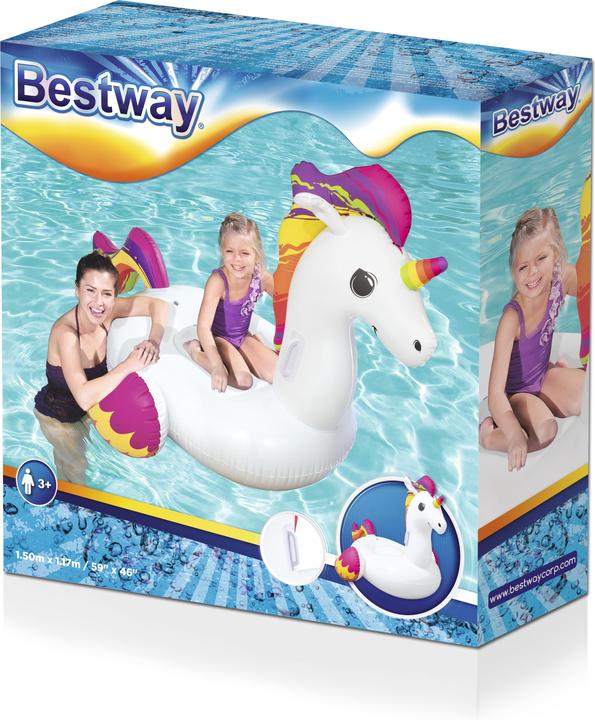 Actual product image Bestway Inflatable figure Fantasy Unicorn Ride-on