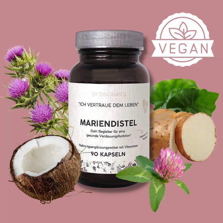 Produktbild QI Organics Entspannungs Kapsel - Entspannung & guter Schlaf (45 Stück, Tabletten, 51 g)