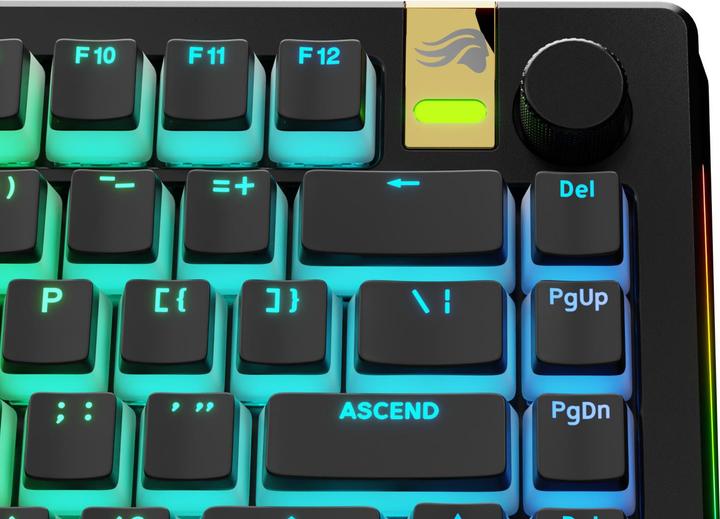 Immagine prodotto Glorious Coprichiavi Aura V3, Layout ANSI (US), PBT, Doppio colpo - Nero
