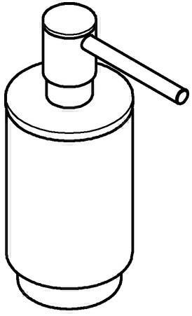 Image du produit Grohe Distributeur de savon Selection warm sunset poli 41028DA0