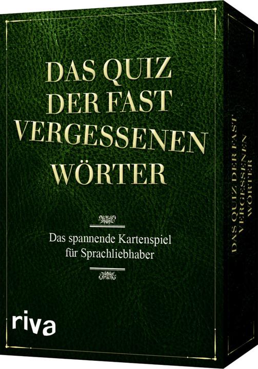 Produktbild Das Quiz der fast vergessenen Wörter (Deutsch)