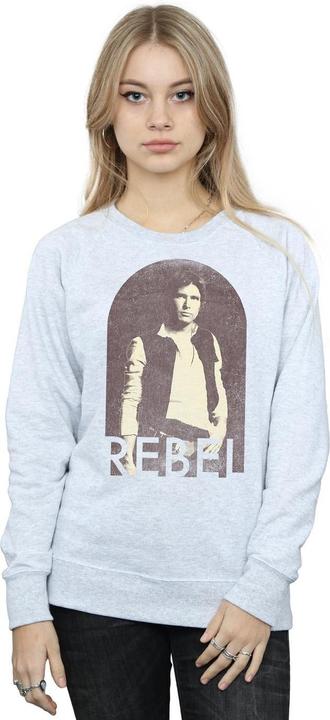 Immagine prodotto Star Wars Han Solo Rebel Felpa Donna (M)