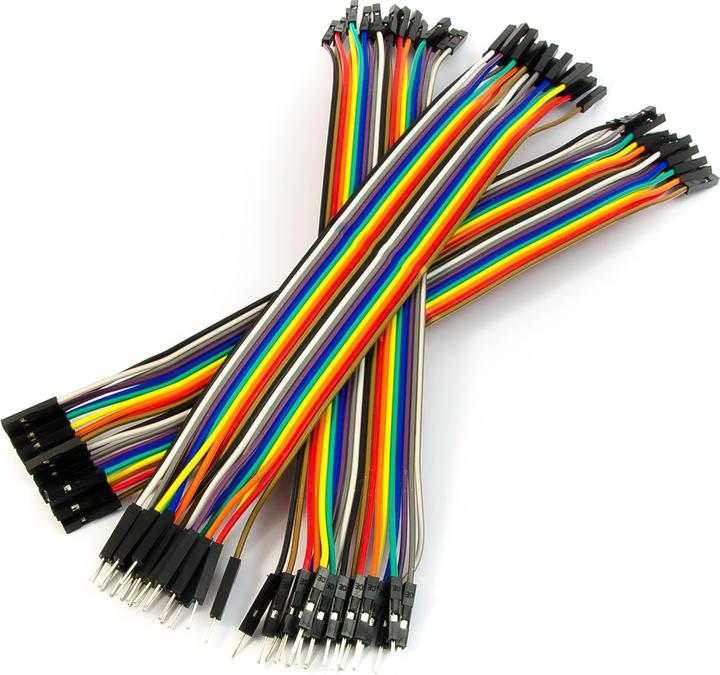 Image du produit Purecrea Câble de jumper Dupont Set 20cm 60 pcs.