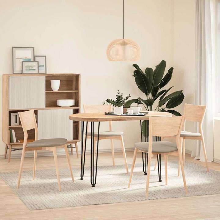 Actual product image VidaXL Hairpin legs 4 pcs. black 72 cm solid steel Hairpin table leg