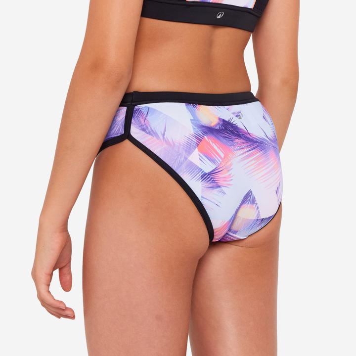 Image du produit Olaian Bas de maillot de bain à cordon surf Fille - Mas posy rose (140)