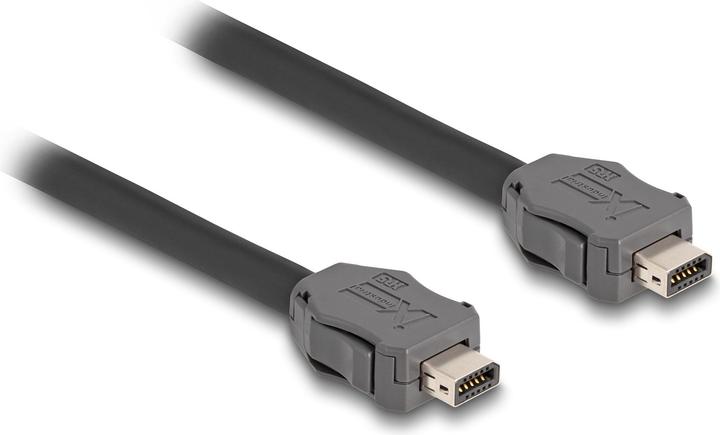 Produktbild Delock Kabel ix Industrial A-Kodierung Stecker zu Stecker Cat.7 5 m (S/FTP, CAT7, 5 m)