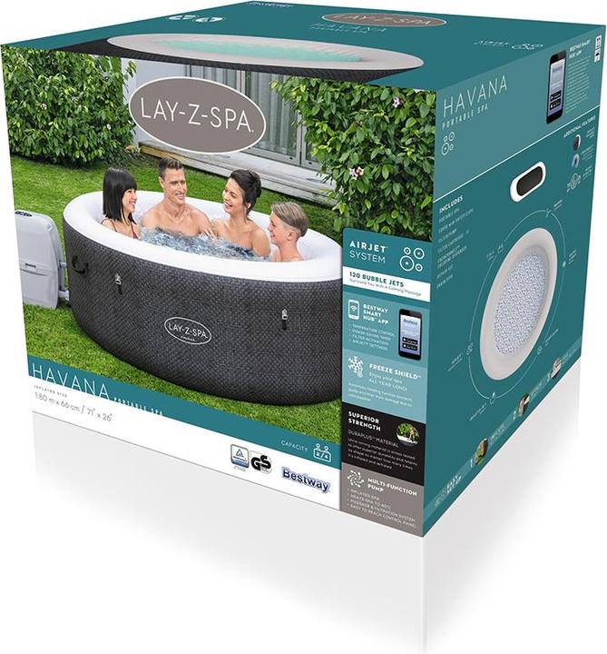 Produktbild Bestway Lay-Z-Spa Havana Smart Airjet (4 Pers.)