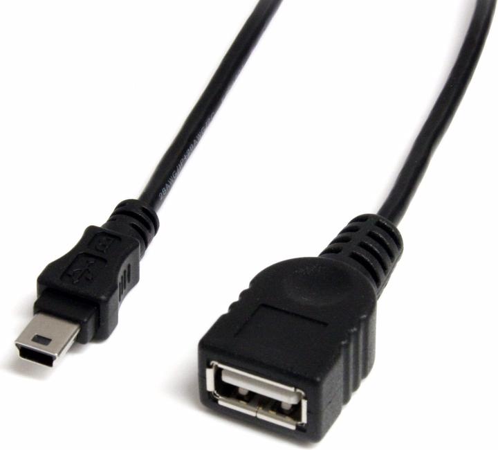 StarTech Cavo Mini USB 2.0 da 30 cm - da USB A a Mini B - Bu/St (0.30 m, USB 2.0)