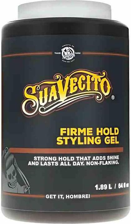 Suavecito Firme Hold Styling Gel (Haargel, 1890 ml)