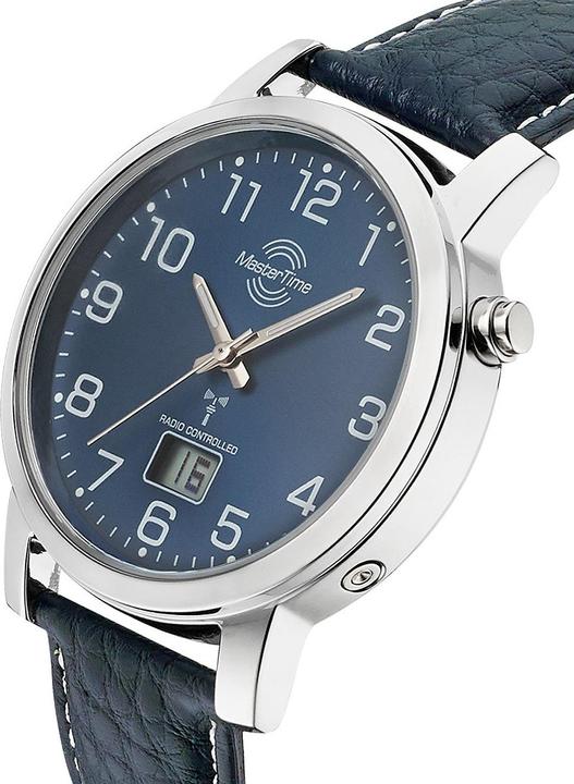 Immagine prodotto Conrad Components Orologio da uomo controllato via radio Master Time (Orologio da polso analogico, Orologio digitale, Orologio radiocontrollato, 41 mm)