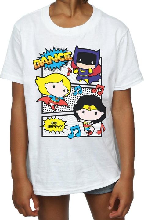 Immagine prodotto Chibi Super Friends Dance Maglietta Ragazze (140, 146)