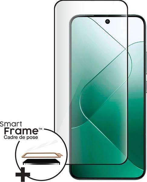 Actual product image Bigben Screen protector for Xiaomi 14 made of tempered 2.5D glass with SmartFrame (1 Piece, Xiaomi 14)