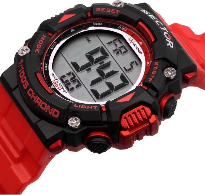 Produktbild Sector R3251544002 EX-32 Herren Digitaluhr 40mm 10ATM (Digitaluhr, 40 mm)
