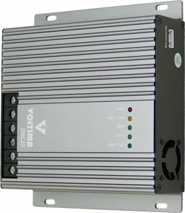 Actual product image Voltima SCN20 MPPT Solar Charge Controller 12V/24V 240Wp/480Wp 50V 20A