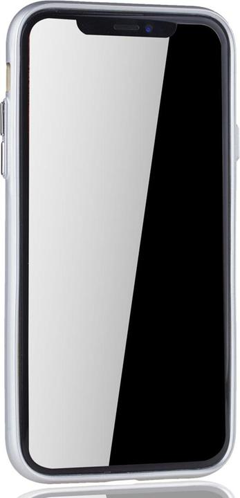 Actual product image König Design Apple iPhone XR Case Mobile Cover Case Cover Bumper Shell in Silver (Apple iPhone XR)