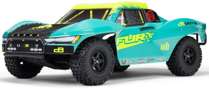 Actual product image Arrma Short Course Truck Fury 223S DSC 2WD Grün (RTR Ready-to-Run)