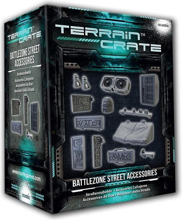Image du produit Mantic Terrain Crate : Battlezone Street Accessories